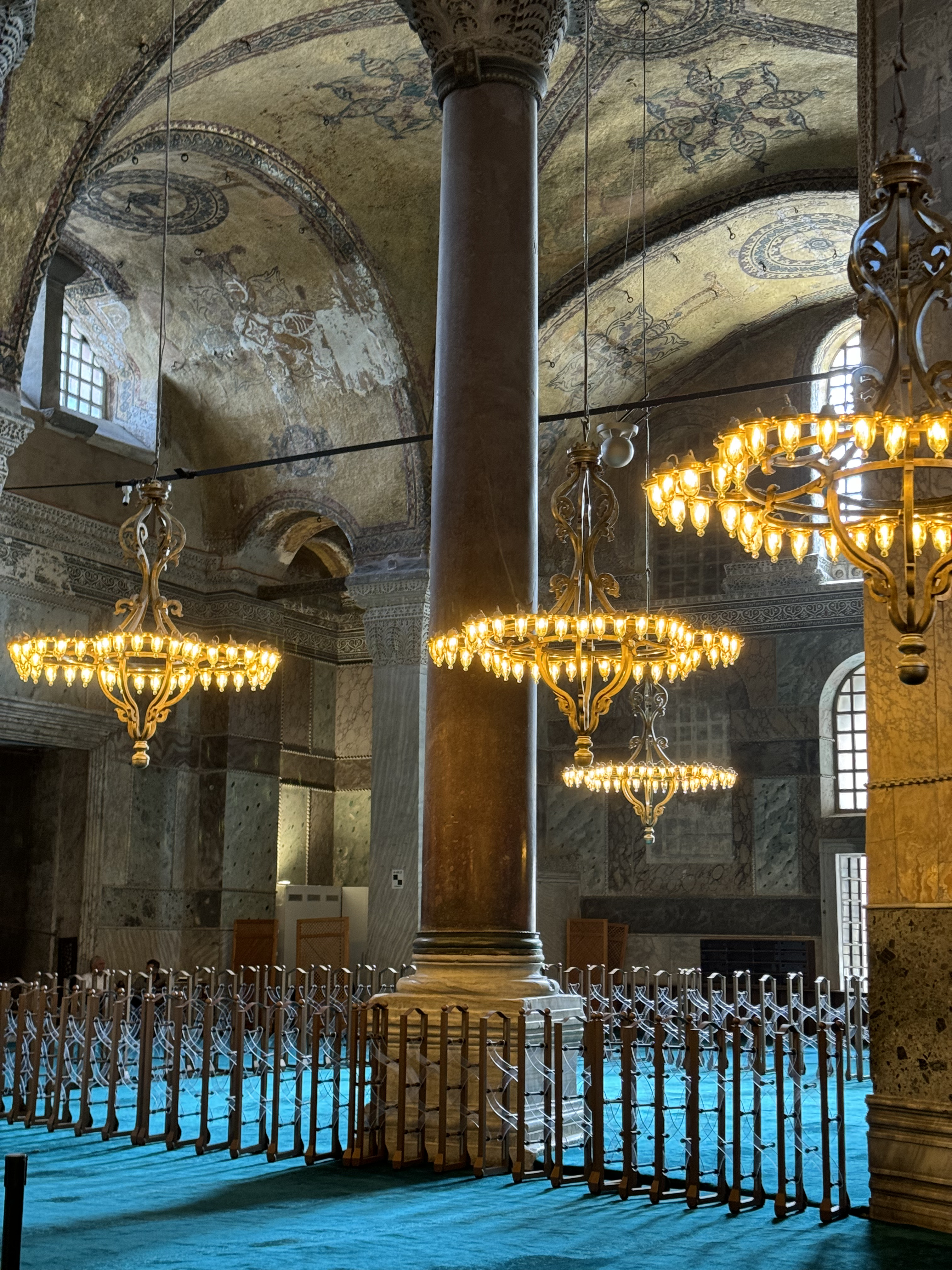 Estetik bir caminin içi, Ayasofya